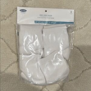 Old Navy White Baby Crew Socks—8 pack 4T/5T